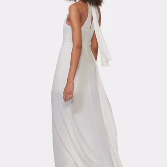 Halston Mock Neck Gown - Picture 4 of 5